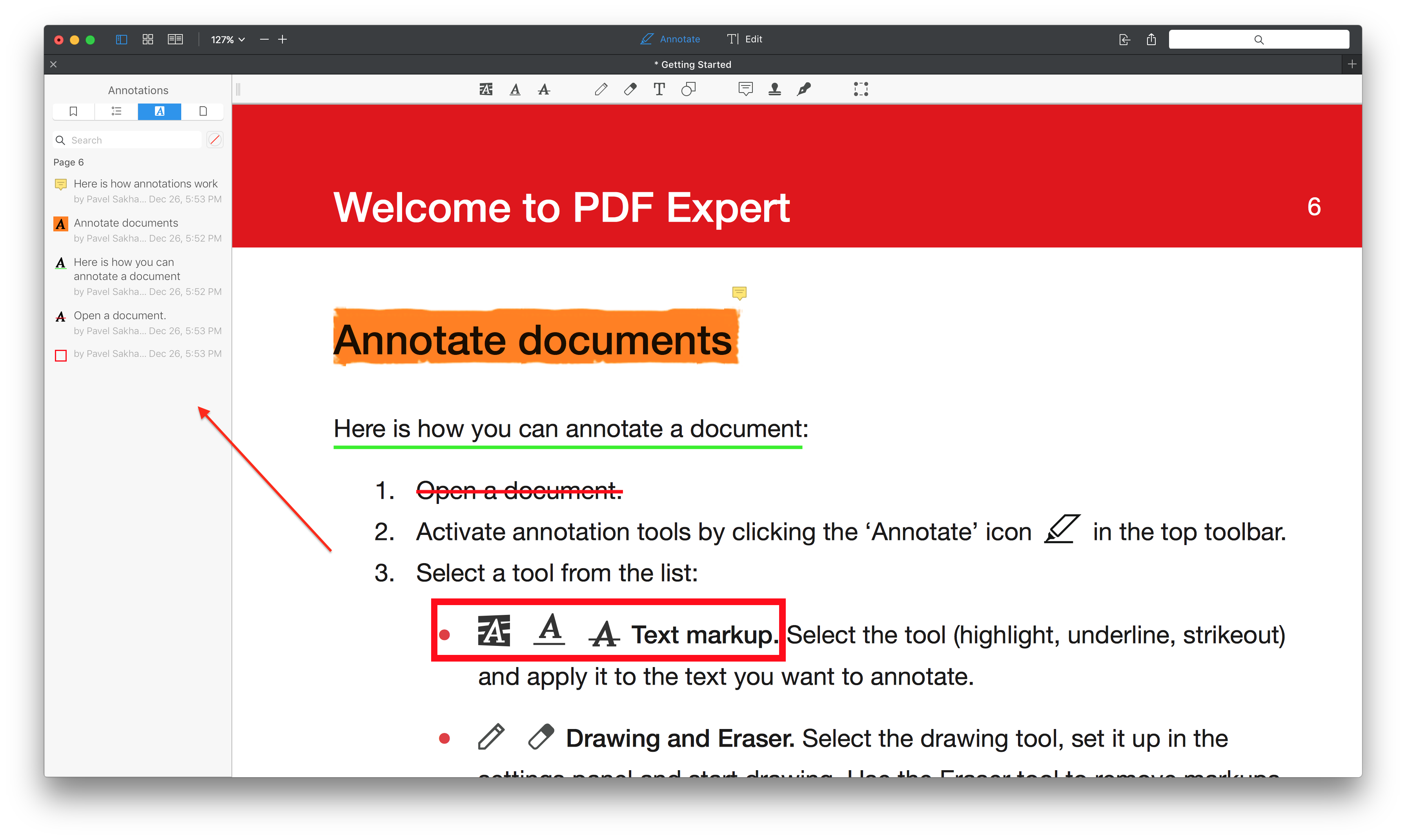 pdf annotator for mac os x